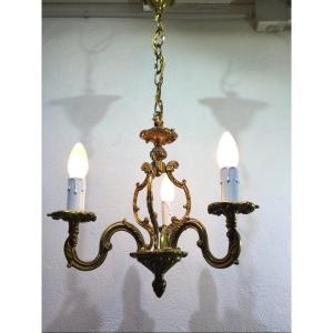 Cage Chandelier 3 Lights