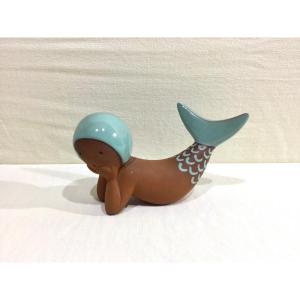Edith Cb – The Little Mermaid In Terracotta