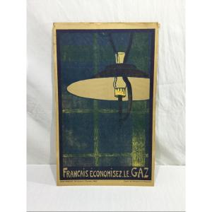 Old Poster: “french People Save Gas” 