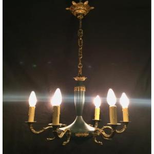 Empire Chandelier With 6 Lights