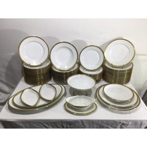 Limoges Porcelain Table Service Maison Paul Klotz 