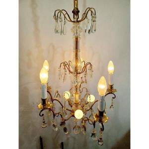 5-light Crystal Chandelier