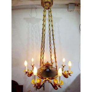 8-light Empire Chandelier		