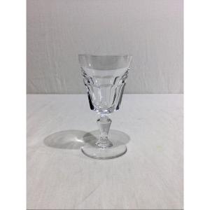 Baccarat – 9 Missouri Model White Wine Glasses 