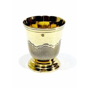 Christofle - Vermeil Egg Cup