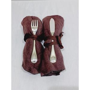 Christofle - 12 Silver-plated Fish Cutlery Sets, Ruban Model