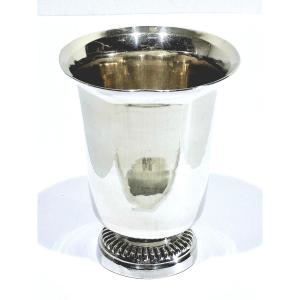 Sterling Silver Cup With Pedestal And Second Rooster Hallmark