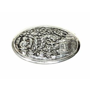 Solid Silver Brooch