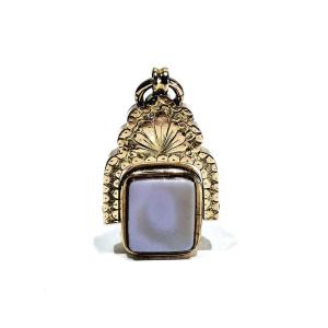 Agate And Bloodstone Pendant