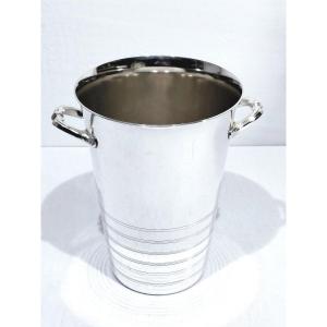 Silver-plated Metal White Wine Bucket