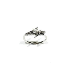 White Gold And Diamond Ring 