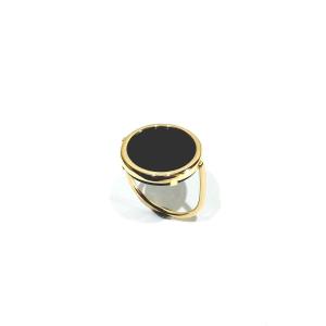 Ginette Ny - Pink Gold And Onyx Ring