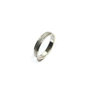 Men's Wedding Band In White Gold