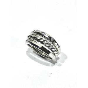 David Yurman - Silver And Diamond Ring