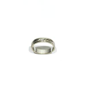 White Gold Wedding Band