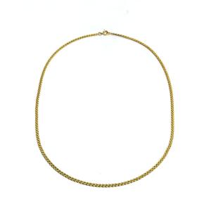 Gold Chain With Spiral Links