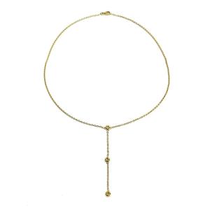 Gold And Diamond Necklace 