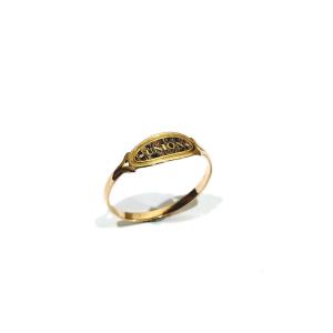 18k Rose Gold “union” Ring