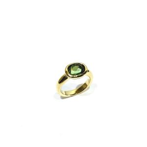 Gold And Peridot Ring