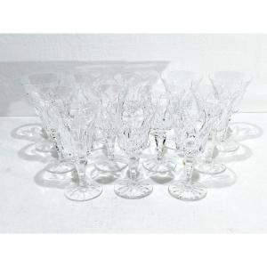 12 St Louis Water Glasses Camargue Model
