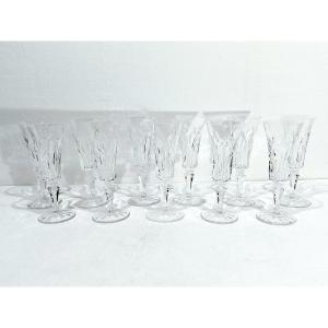 11 Saint Louis Camargue Champagne Flutes