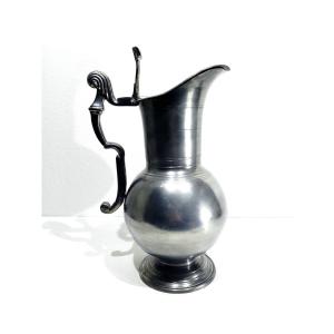 Large Pewter Pitcher