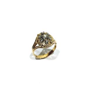 18-carat Pink Gold And Diamond Ring