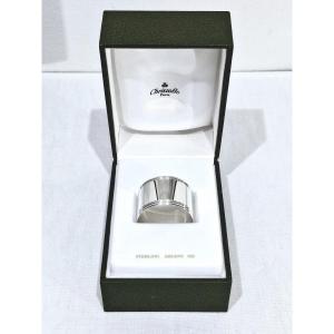 Christofle - Silver Napkin Ring Cluny Design