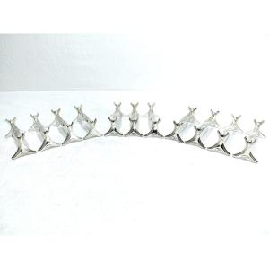 Christofle - Set Of 11 Silver-plated Knife Holders