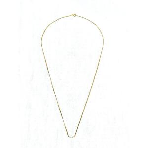 14-karat Champagne Gold Chain With A Venetian Link Design