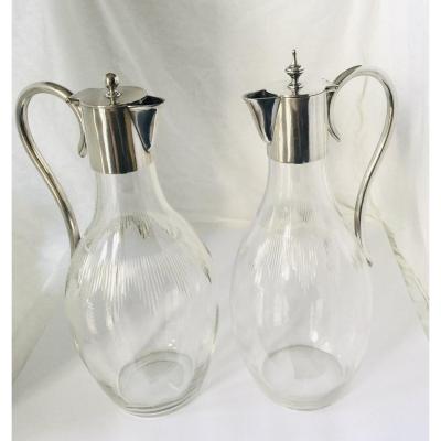 Pair Of Ewers