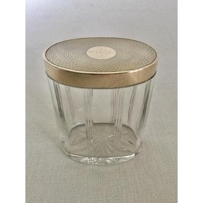 Box In Vermeil And Crystal