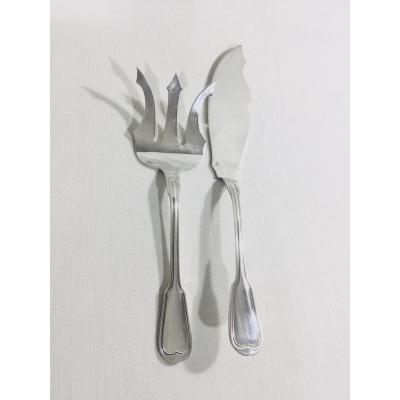 Saint Médeard Serving Cutlery With Fish Fillet