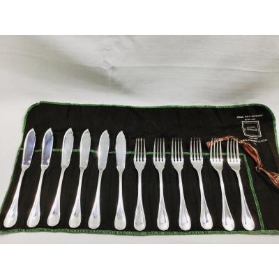 Christofle - Pearl Fish Cutlery