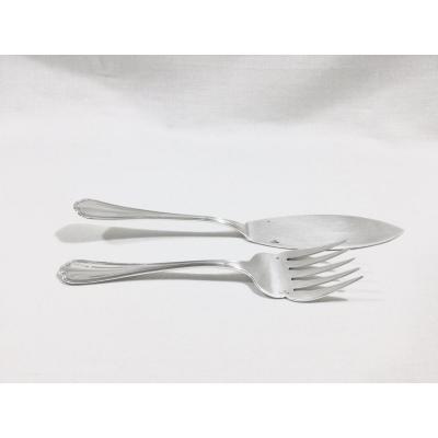 Christofle - Fish Service Cutlery Spatours Model