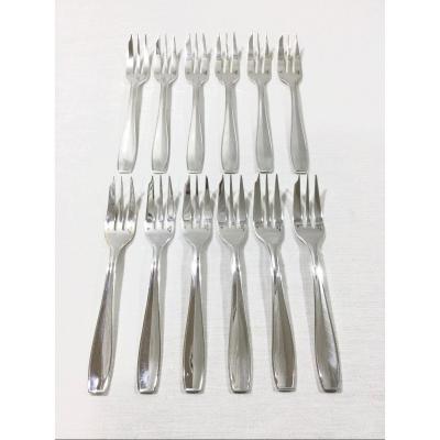 Christofle - Atlas Cake Forks