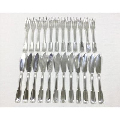 Boulenger - 12 Fish Cutlery