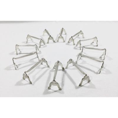 Alfenide - 12 Knife Holders