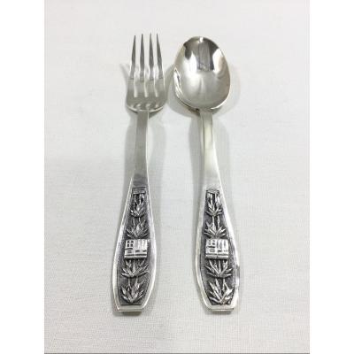 Indochine - Children's Silver Cutlery