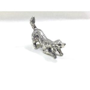 Silver Bronze Dog