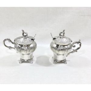 Victor Saglier - Pair Of Salt Shakers