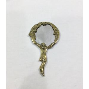 Face à Main Bronze "pierrot"