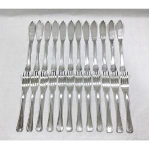 Christofle - Boréal Fish Cutlery
