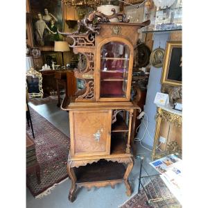 Neo-renaissance Display Cabinet Attributed To The Creative Mind Of Gabriel Viardot, Circa 1890
