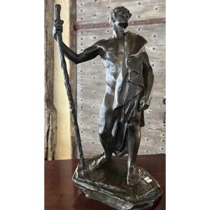 Bronze Signed G. Colin The Path Traveled 