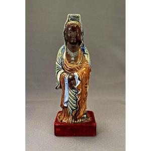 Vietnamese Ceramic Figurine Bien Hoa Guanyin