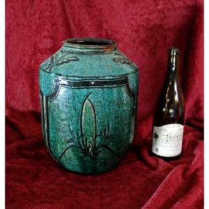 Large Antique Chinese Pottery Storage Jar Tz'u-chou