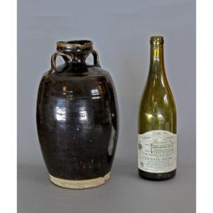 Antique Chinese Ceramic Wine Ewer Cizhou Stoneware Song / Yuan Dynasty C13th