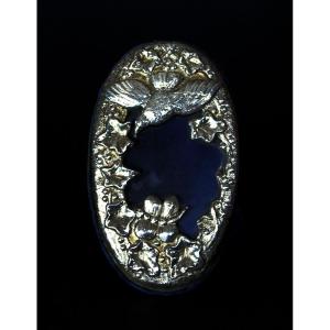 Antique English Solid Silver Picture Frame