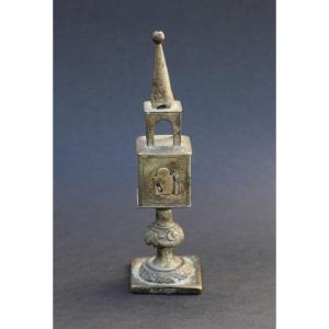 Antique Judaica Spice Tower Maker's Mark 19th Century